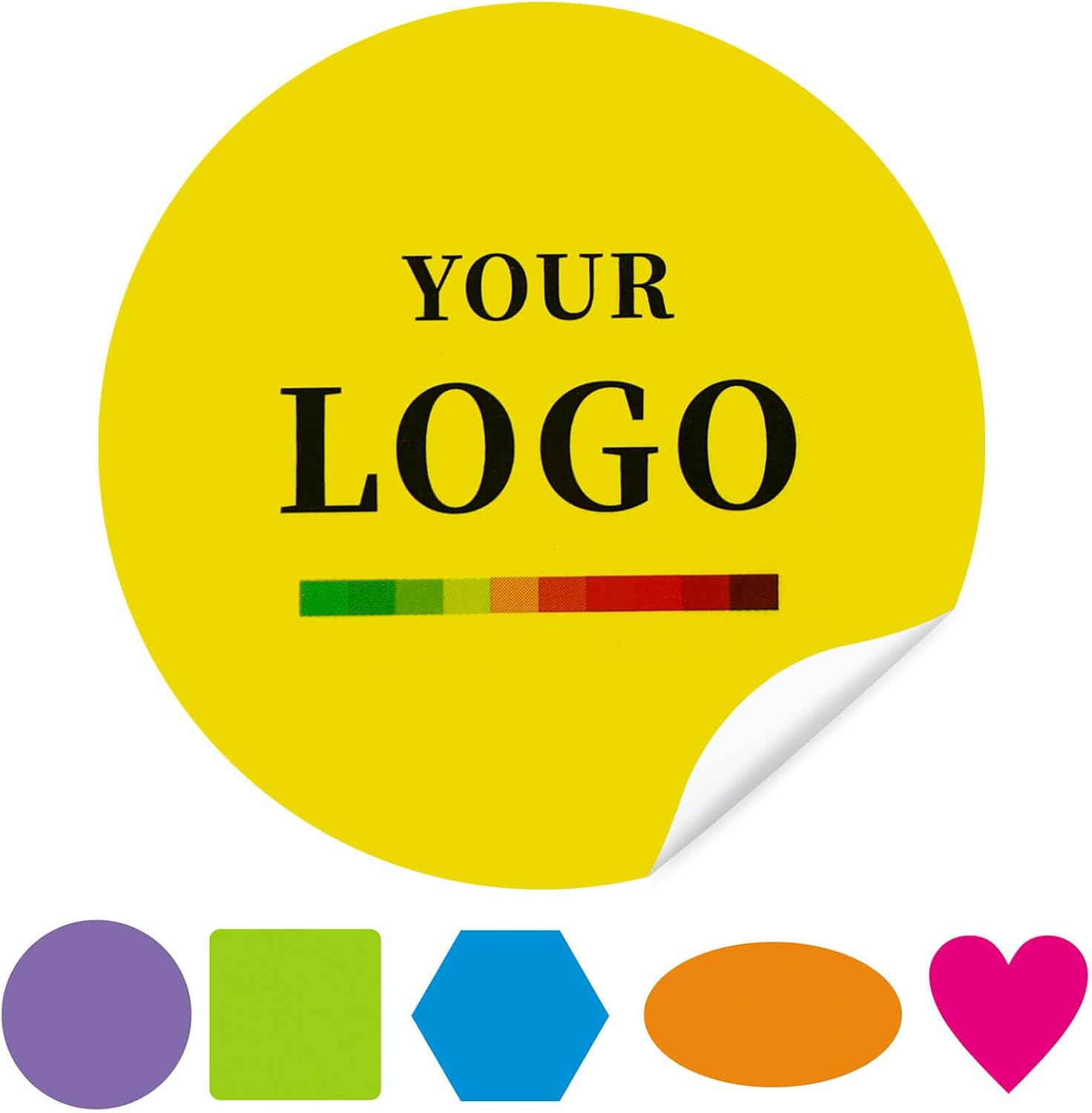 Calcomanías personalizadas para logotipo de empresa, 200 a 5000 unidades, calcomanías personalizadas para cualquier diseño, logotipo, múltiples