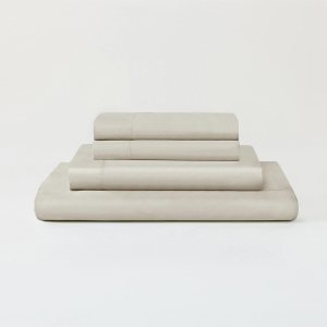 Sijo Juego de sábanas prémium 100% Lyocell de bambú, 3 o 4 piezas, 2 fundas de almohada, 1 sábana bajera ajustable y 1 sábana encimera opcional Sijo Juego de sábanas prémium 100% Lyocell de bambú, 3 o 4 piezas, 2 fundas de almohada, 1 sábana bajera ajustable y 1 sábana encimera opcional