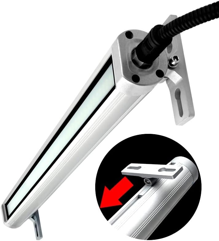 Máquina de luz LED a prueba de explosiones Luz de trabajo LED 24V Torno de perforación CNC Luces de máquina LED Taller Iluminación de garaje Tubo de