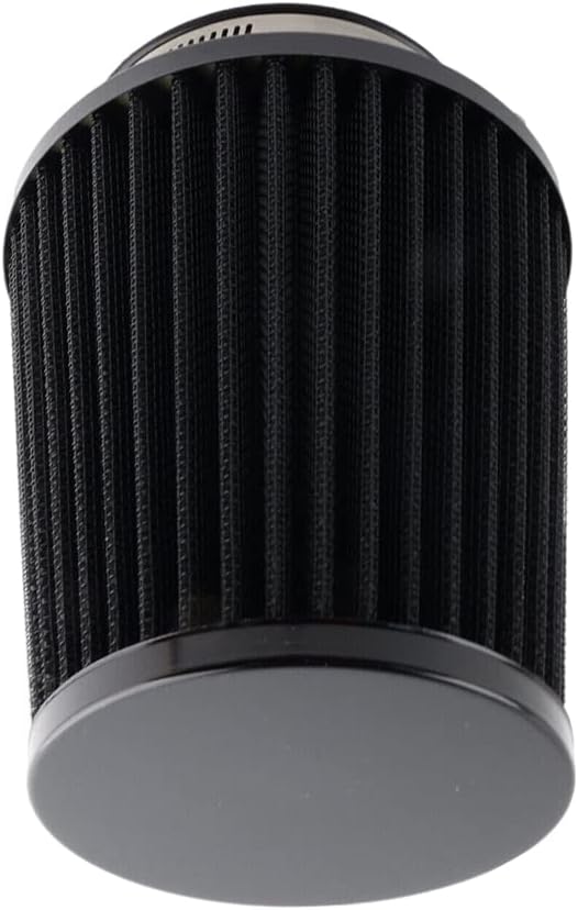 Limpiador de filtro de aire de 2.992 in para tubo de admisión con filtro de repuesto de 2.99 pulgadas de diámetro (2.992 in negro B)