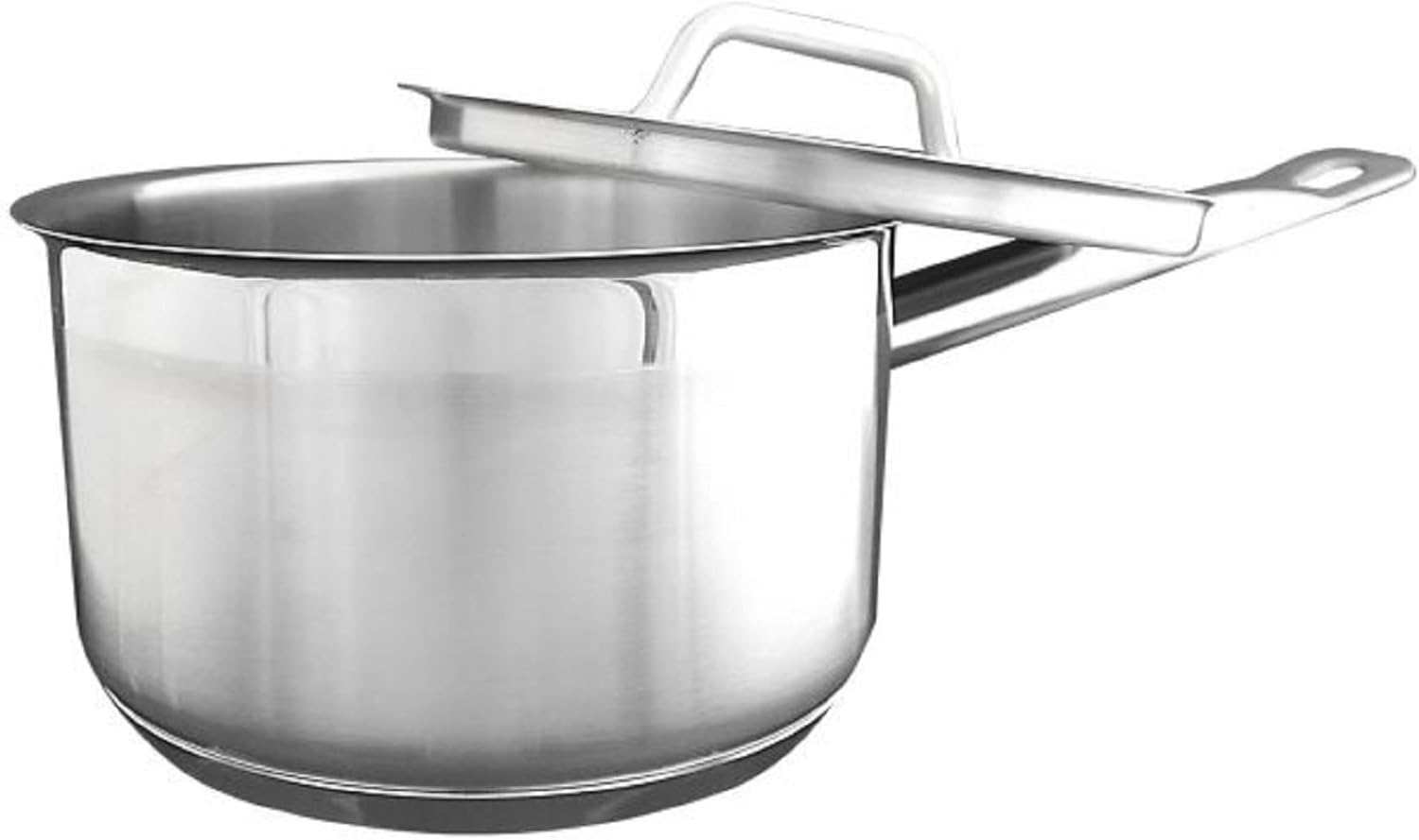 -Cacerola de 3-12 cuartos con tapa de acero inoxidable – Juego de sartenes multiusos para uso en el hogar, cocina o restaurante, salsa de cocina,