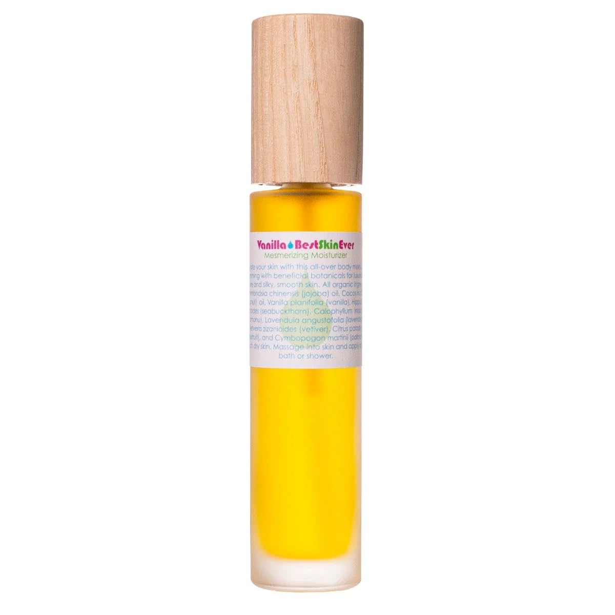 Living Libations – Limpiador facial todo en uno Organic Best Skin Ever, exfoliante + hidratante  Belleza limpia, natural y vegana (vainilla, 1.7 fl