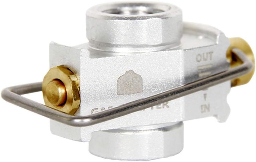 LIXADA Gas Saver Plus, Gas Convertor Shifter, Refill Flat Tank, Conversion Adapter, Camping Gas Adaptor Valve, for Nozzle Bottle TypeButane Gas