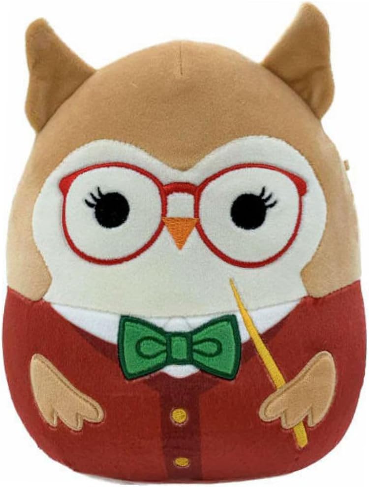 Squishmallows Jaydelle el búho maestro de 8″
