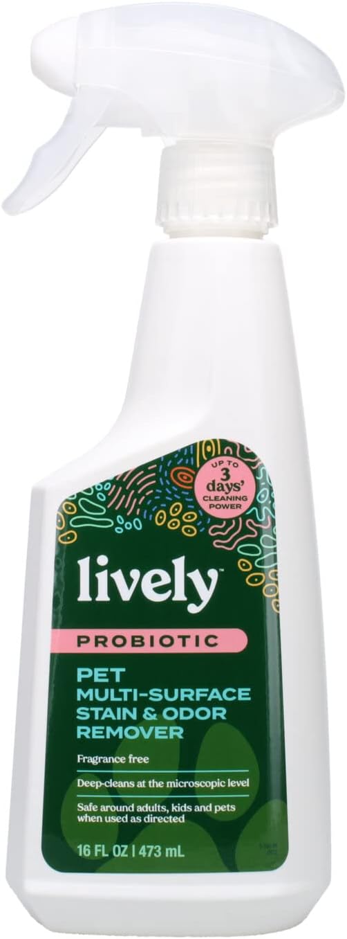 Lively Removedor de manchas y olores para mascotas