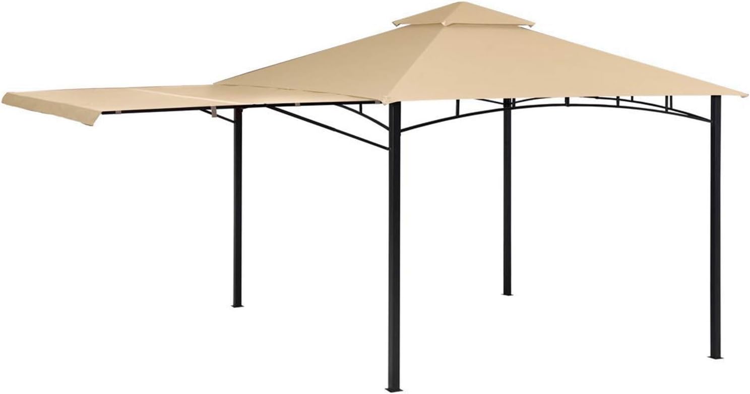Garden Winds Cubierta superior de repuesto para toldo ShelterLogic Redwood Gazebo – Riplock 350