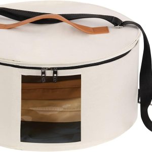 Caja de almacenamiento para sombreros de 16 x 8 pulgadas, cajas de viaje para sombreros con tapas, cajas redondas para sombreros para mujeres, caja Caja de almacenamiento para sombreros de 16 x 8 pulgadas, cajas de viaje para sombreros con tapas, cajas redondas para sombreros para mujeres, caja