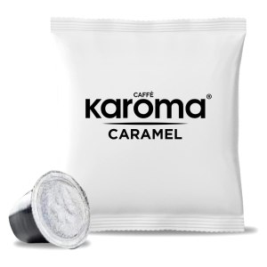 100 cápsulas Karoma compatibles con máquinas Nespresso (caramelo cremoso) (Angri, Salerno Italia) 100 cápsulas Karoma compatibles con máquinas Nespresso (caramelo cremoso) (Angri, Salerno Italia)