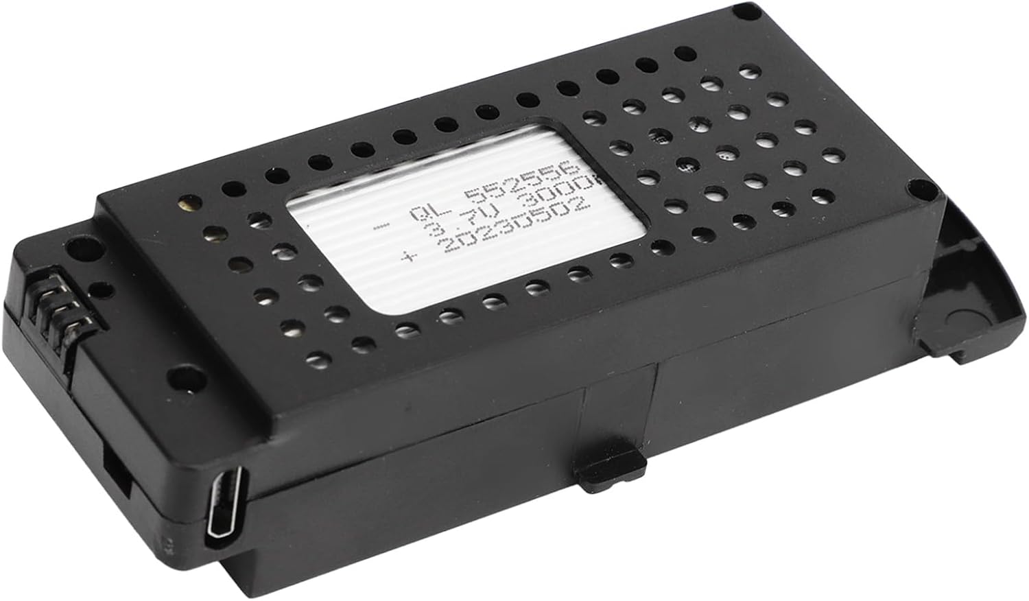 Zunate Batería de litio de 3.7 V 3000 mAh RC Drones, mini batería de vuelo inteligente, batería de repuesto UAV RC Drone Accesorios para aviones de