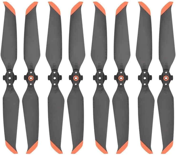 XNasu 124 Pairs 7328 Propellers for D-JI Mavic Air 2S Quick Release Paddle Blade Replacement Props Wing Spare Parts (Color  4 Pair)