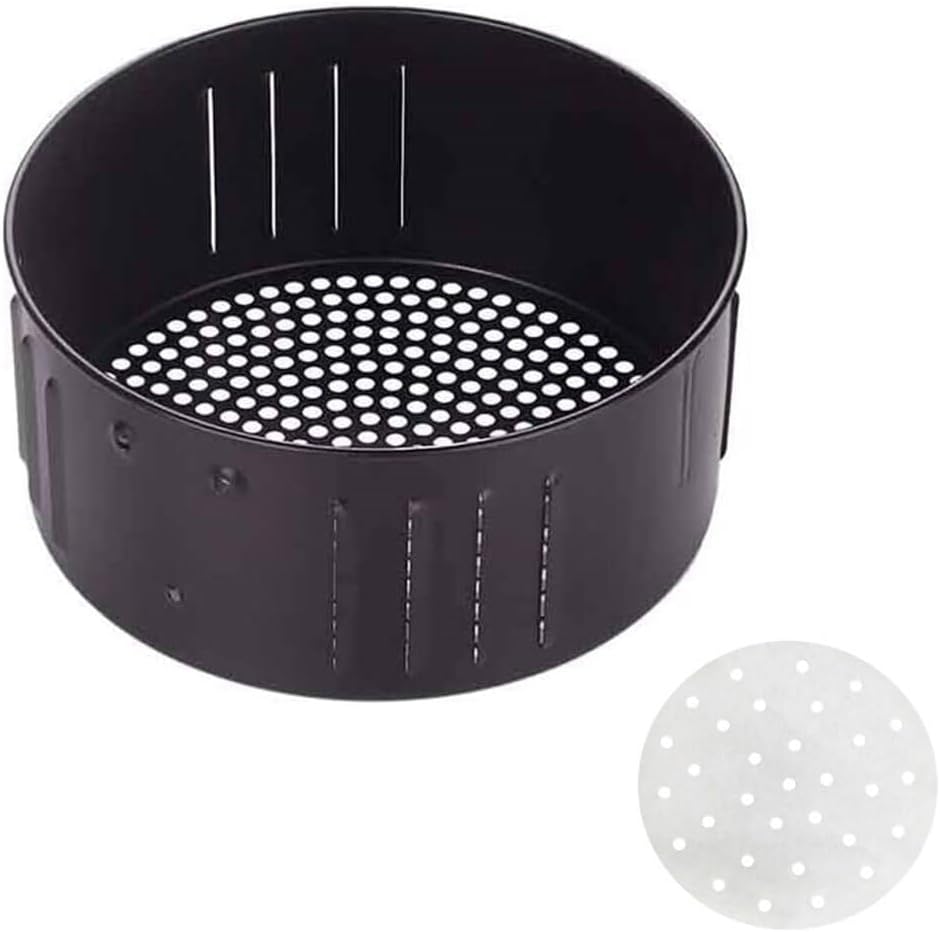 Cesta de repuesto para freidora de aire, para todos los hornos de freidora de aire, accesorios para freidora de aire, cesta antiadherente, 3.5L