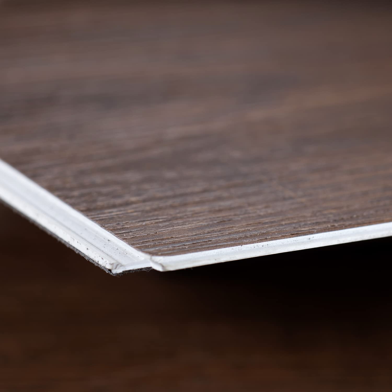 Lucida Surfaces Azulejo de vinilo de lujo  Piso entrelazado para instalación de bricolaje  Tabla de aspecto de madera de muestra  7 x 12 pulgadas