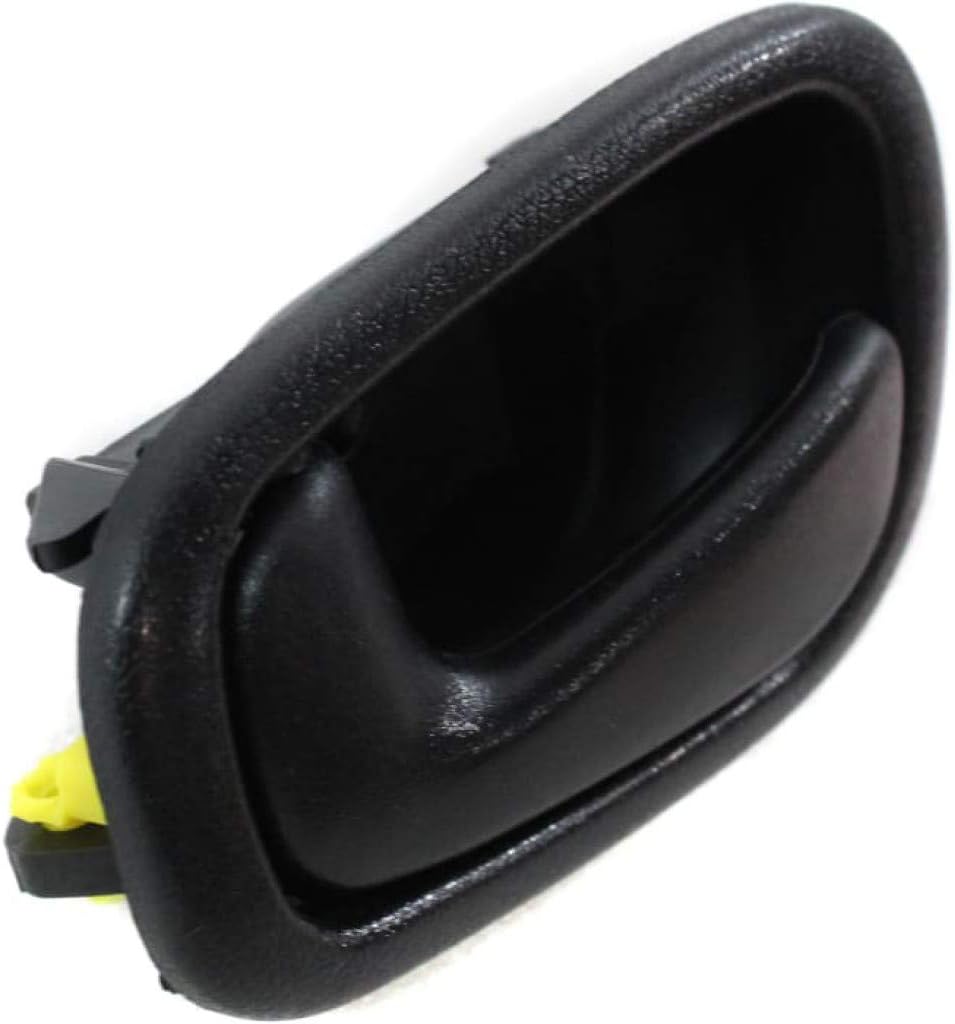 KarParts360 Compatible con manija de puerta interior Toyota Corolla 1998 99 00 01 2002  Delantera trasera  Negro  Recorte todos los submodelos