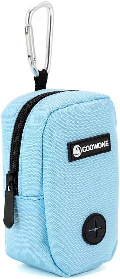 Bolsa de golosinas para perros para entrenamiento, bolsa portátil para pasear perros con dispensador de bolsas para excrementos, bolsas de tamaño de