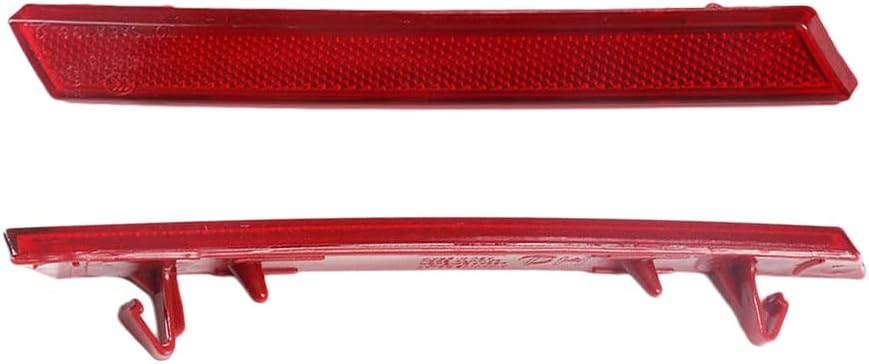 Reflector de parachoques trasero de coche, compatible con Cadillac Xts 2013-2017 20874085 20874084
