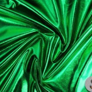 1 tela metálica de elastano verde esmeralda60 pulgadas, vendido por The Yard 1 tela metálica de elastano verde esmeralda60 pulgadas, vendido por The Yard