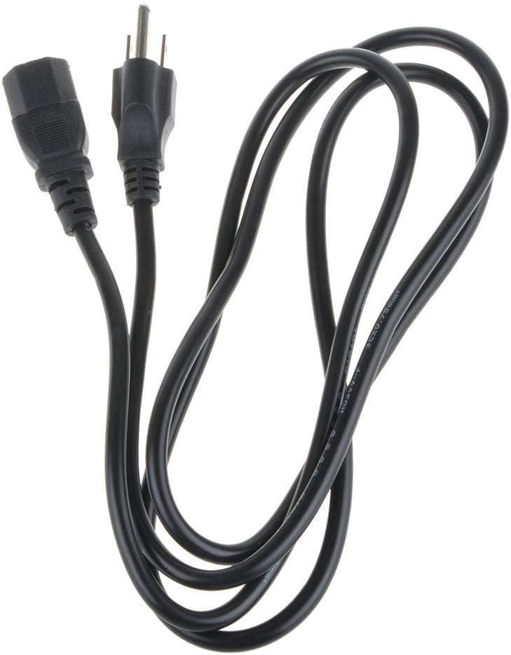 AC in Power Cord Cable Outlet Socket Plug Lead Compatible with Wasabi Mango UHD490 Real 4K HDMI 2.0 49 AH-IPS UHD DP Perfect Pixel Monitor