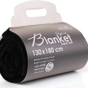 Mintra Home Manta – Súper suave, 100% poliéster (negro, 51 x 70 pulgadas (pequeño)) Mintra Home Manta – Súper suave, 100% poliéster (negro, 51 x 70 pulgadas (pequeño))