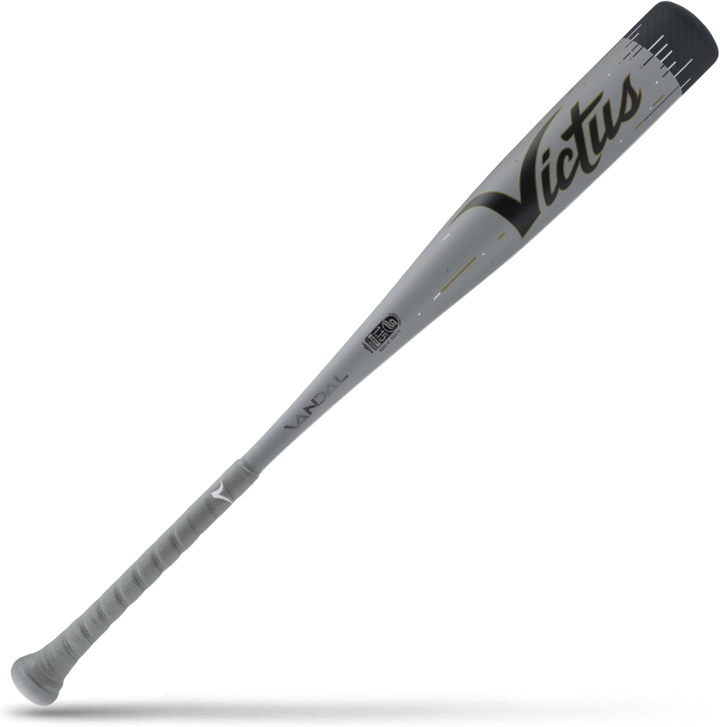 Victus Vandal Lev 3 USSSA Senior League Bate de béisbol de metal, barril de 2 34 pulgadas, (-5, -8 y -10)