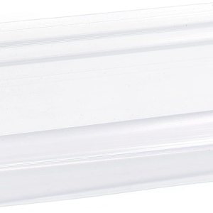 METALLIXITY Tira de sellado de puerta de vidrio (78.74 pulgadas), riel de goteo (34 pulgadas) apta para vidrio (516 pulgadas) tipo H sin marco, METALLIXITY Tira de sellado de puerta de vidrio (78.74 pulgadas), riel de goteo (34 pulgadas) apta para vidrio (516 pulgadas) tipo H sin marco,