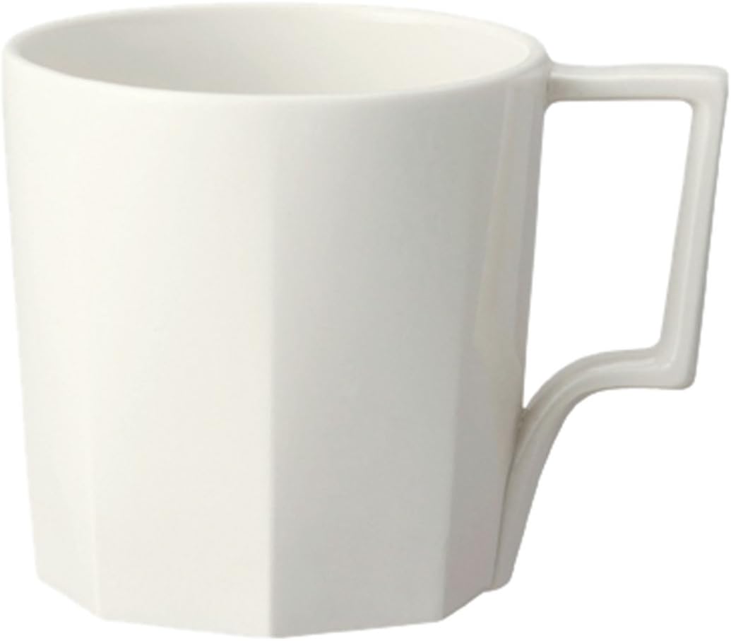 KINTO 28886 OCT – Taza, 10.1 fl oz (10.1 fl oz), color blanco, apto para microondas y lavavajillas