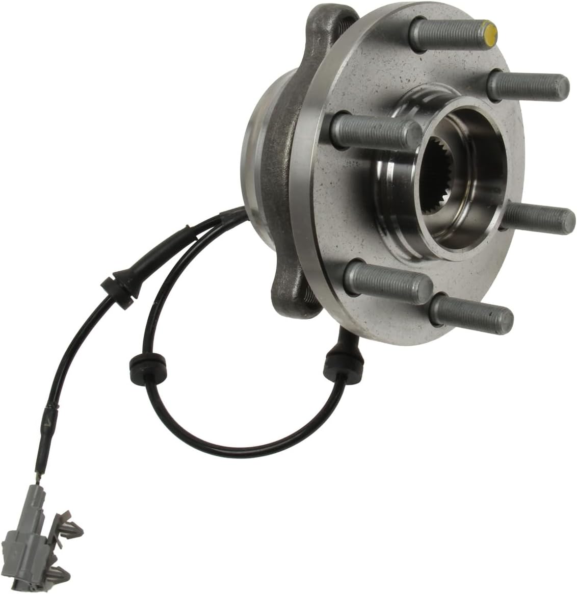 Front Wheel Bearing and Hub Assembly Compatible With Nissan NP300 4WD 2009 2010 2011 2012 2013 PC-395641