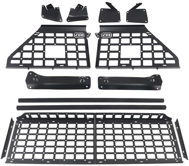 HIGH FLYING 2011-2019 para Ford Explorer Sistema de panel de almacenamiento modular Estante de maletero Interior de almacenamiento de equipaje,