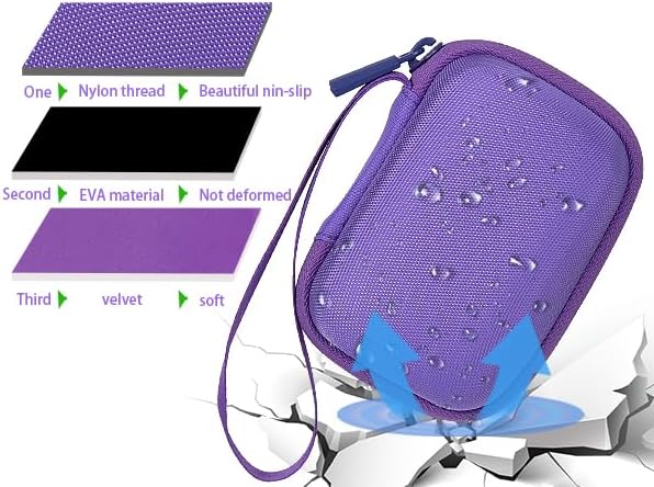 co2CREA Bitzee – Funda rígida compatible con Bitzee Interactive Toy Digital Pet y funda protectora para accesorios electrónicos virtuales para
