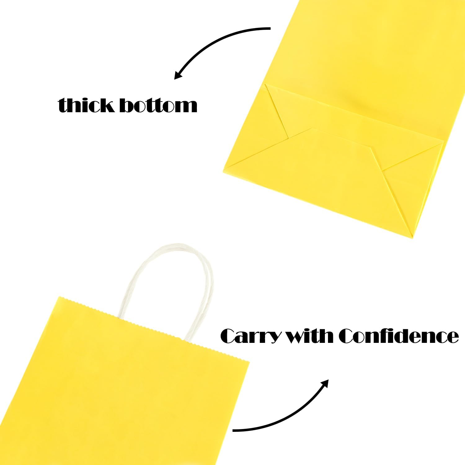 BLEWINDZ 24 bolsas de regalo pequeñas con pañuelos, bolsas de regalo de fiesta para niños, bolsas de regalo arcoíris para cumpleaños, baby showers,
