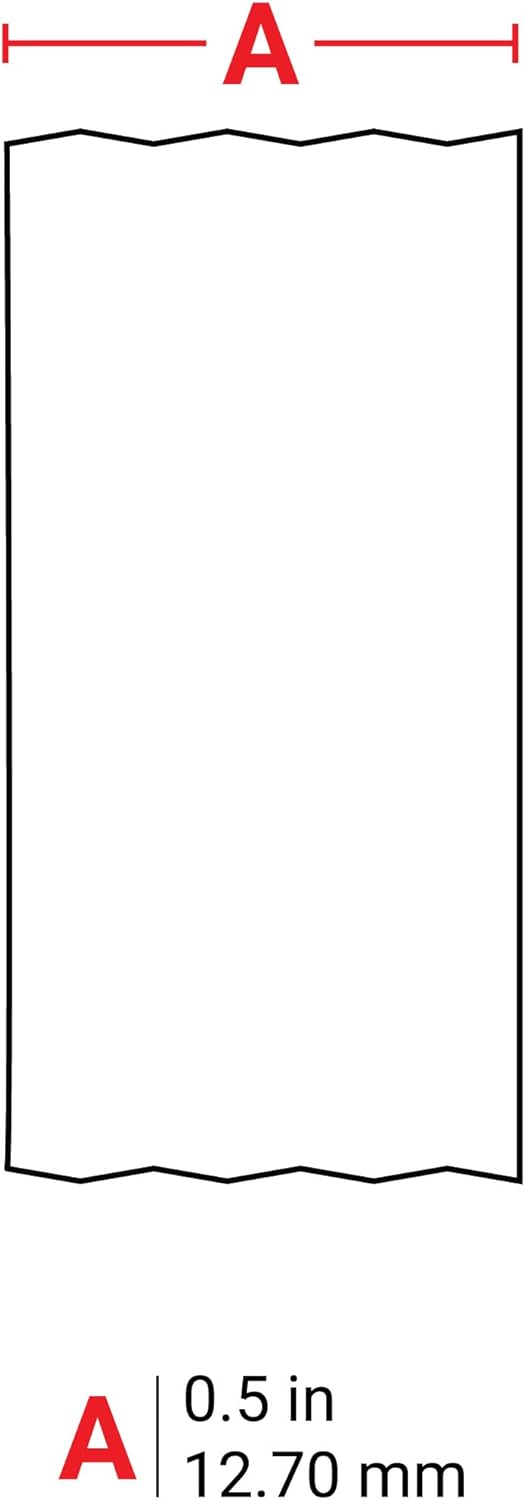 Brady Auténtica etiqueta de poliéster para entornos duros (M21-500-430-WT-CL) para laboratorio, seguimiento de activos y datacom, blanco sobre