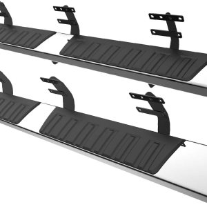 AUTOSAVER88 Estribos de paso lateral Nerf Bar compatible con Dodge Ram 1500 Crew Cab 2019-2023 Nuevo estilo de carrocería (no compatible con 2500 AUTOSAVER88 Estribos de paso lateral Nerf Bar compatible con Dodge Ram 1500 Crew Cab 2019-2023 Nuevo estilo de carrocería (no compatible con 2500