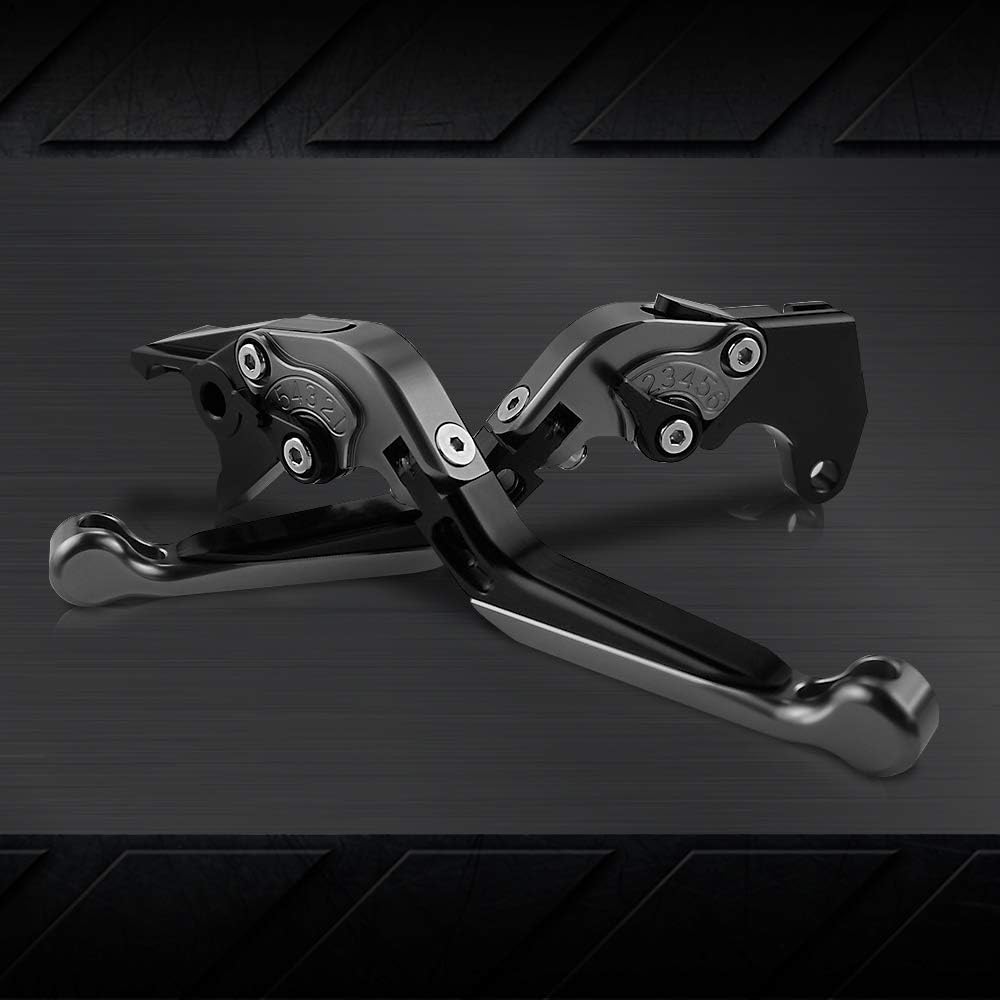 Palancas de embrague de freno extensibles plegables ajustables CNC para SUZUKI GSX-R 600 1997-2003 GSX-R 750 1996-2003 GSX-R 1000 2001-2004