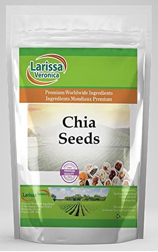 Larissa Veronica Semillas de Chía (8 oz, ZIN 525823)