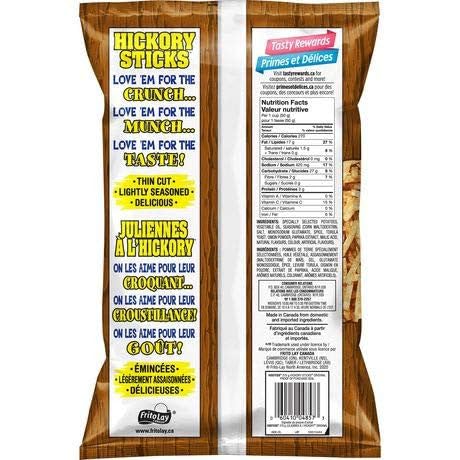 Hostess Palitos de nogal, palitos de patata originales, 9.70 oz9.7 onzas, paquete de 3 importados de Canadá