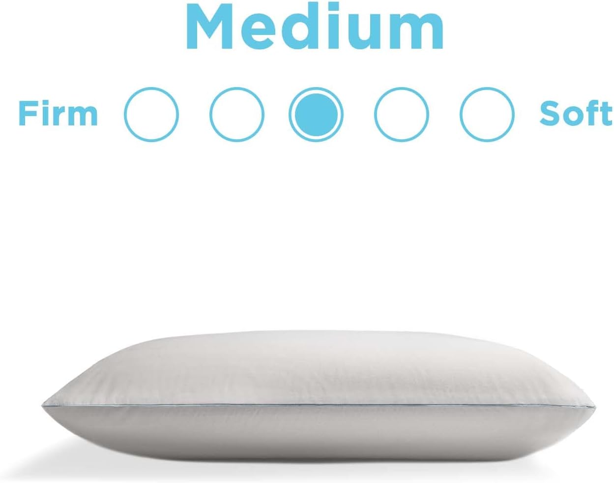 TEMPUR-Adapt (Supreme) 3%22 – Cubrecolchón de espuma viscoelástica, tamaño King y 15440325P TEMPUR-Cloud Breeze Almohada de enfriamiento doble,
