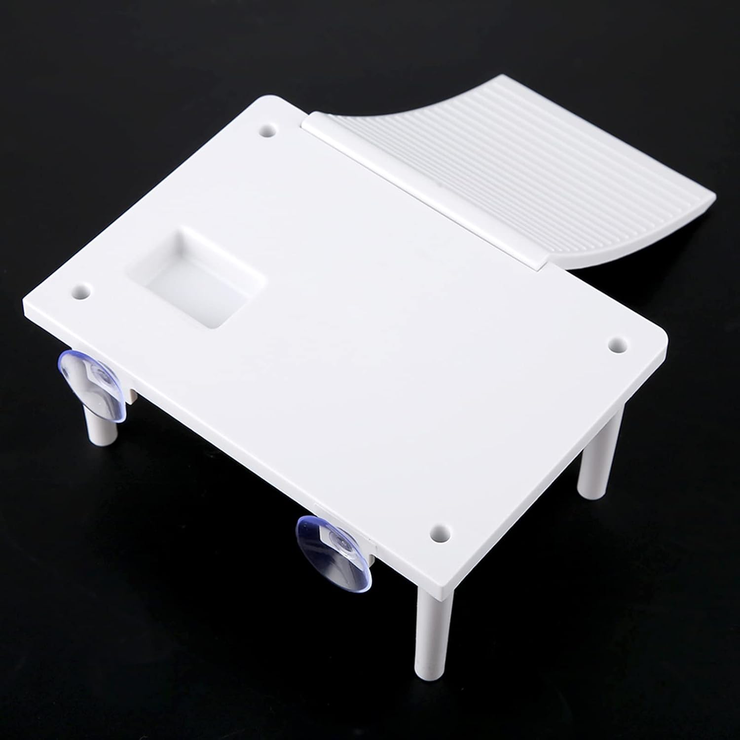 Fydun Plataforma flotante de tortuga reptiles con escalera de escalada TerumOrnnt Plies de repuesto