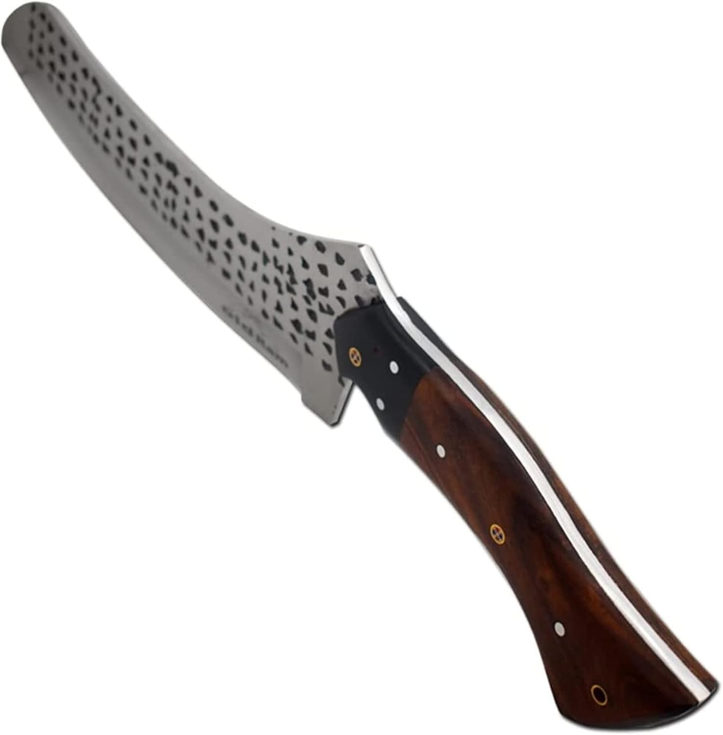 Old Ram Machete de caza de acero al carbono 1075 de espiga completa de hoja fija viene con funda (5053)
