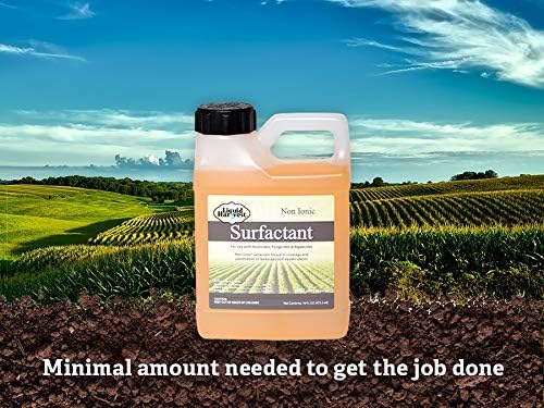 Liquid Harvest Lazer – Indicador de patrón de aerosol azul de 8 onzas, surfactante de 16 onzas y paquete de mesotrione de 8 onzas para un control