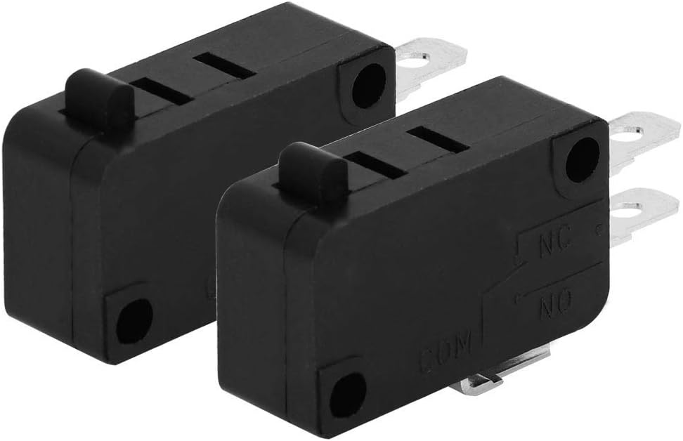 GLOGLOW Kw3At-16 Micro Motion Micro Interruptor Contacto Microinterruptor Kw3At Microondas Kw Arrocera 5E4 veces Durable para Touch Microondas Horno