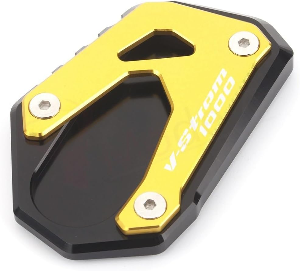 Almohadilla de soporte lateral de motocicleta para Suzuki V-Strom 1000 V-Strom 1000XT DL1000 DL 1000 2014-2021 Soporte lateral de pie de motocicleta