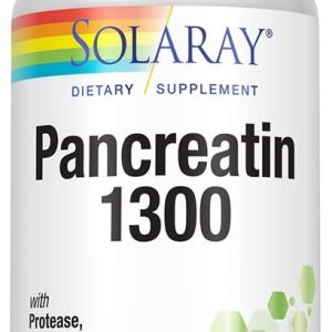 Pancreatin 1300 Solaray 90 Caps, 2 Pack Pancreatin 1300 Solaray 90 Caps, 2 Pack