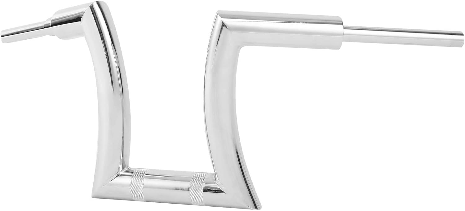 TCT-MOTORPARTS Manillar de suspensión Ape de 12 pulgadas de elevación de 2 pulgadas apto para Harley Road King Sportster XL883 1200