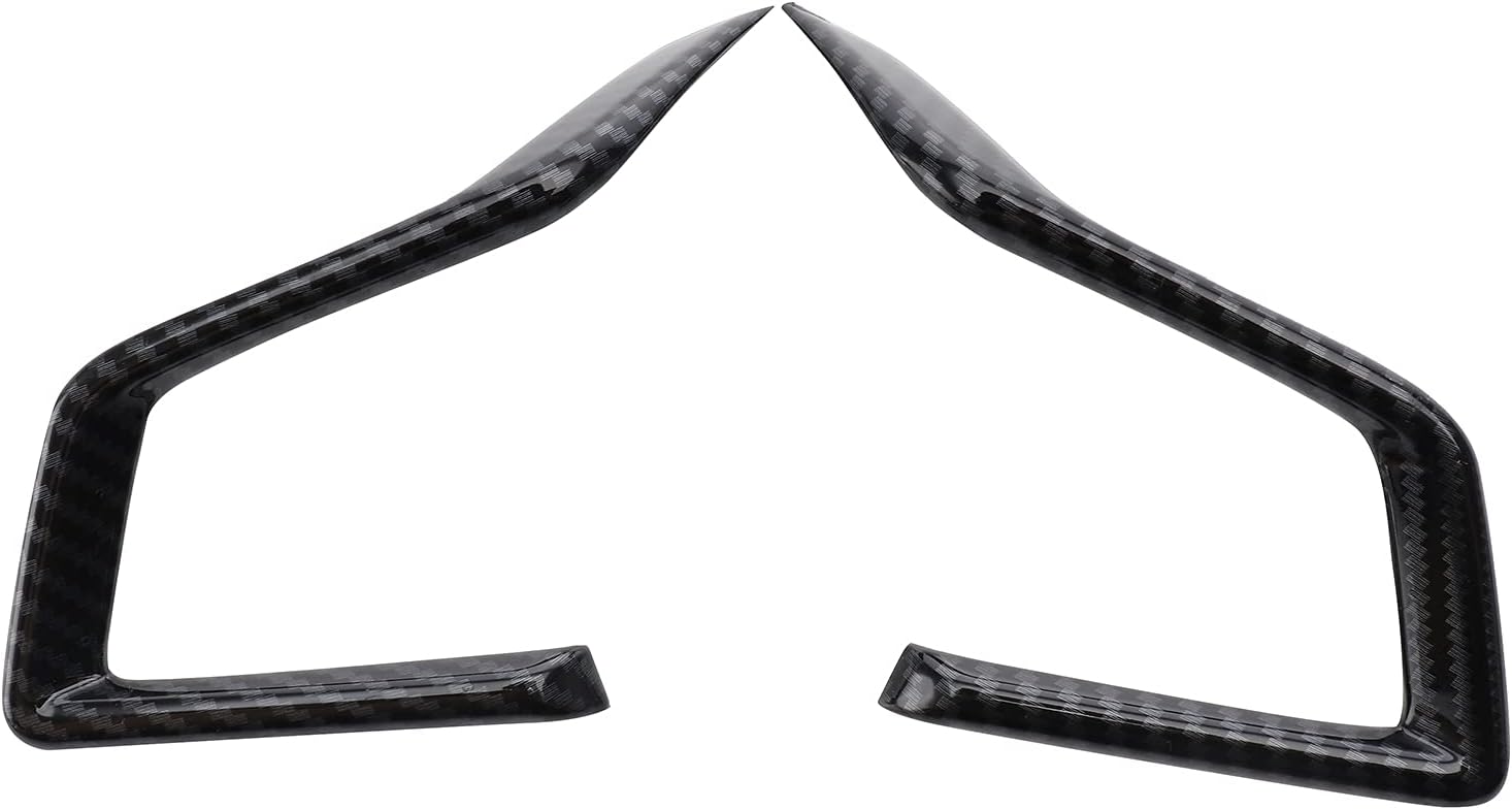 MOFANS 4 piezas de marco de volante para Subaru Forester Ascent SUV Legacy Crosstrek XV Outback Impreza 2017 2018 2019 2020 2021 2022 2023