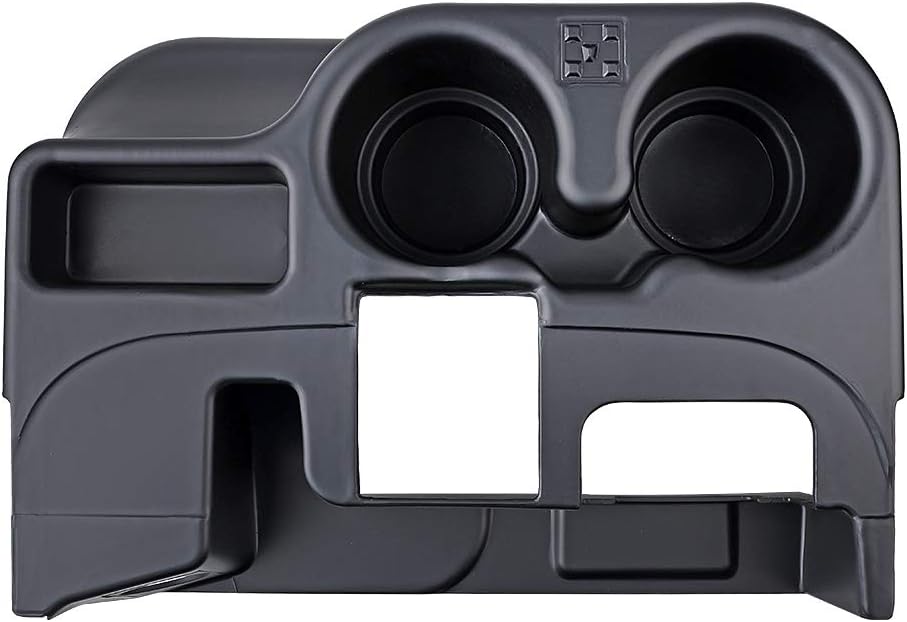 Astra Depot Bandeja de consola central negra compatible con Dodge Ram 15002500  3500  3500 2003-2012