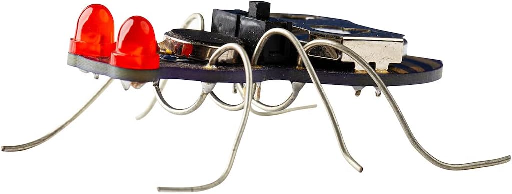 Jitterbug Kit de soldadura  Proyectos electrónicos de bricolaje para principiantes  Proyecto de ciencia de práctica STEM  Placas de circuito de