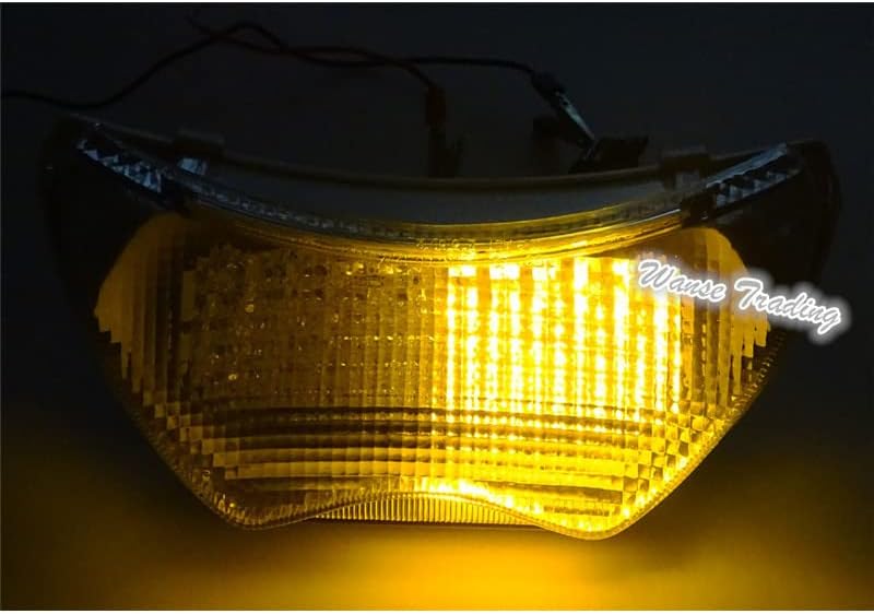 Luz trasera marcada con marca E DOT, señales de giro de freno, luz LED integrada para Honda CBR600F4 CBR 600 F4 1999 2000 CBR600F4i F4i 2004 2005