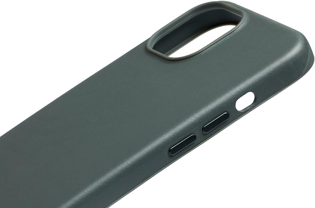 Bellroy Funda de cuero para iPhone 15 – Everglade