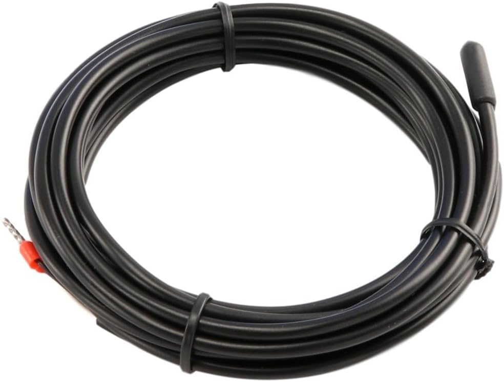Sensor de temperatura de suelo para calefacción radiante bajo piso. Sonda NTC 10kohm 15ft, adecuada para la mayoría de instalaciones de calefacción.