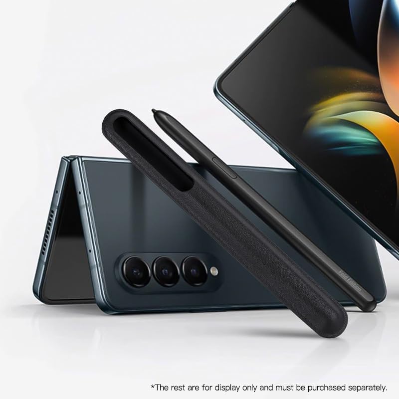 Galaxy Fold 5 – Lápiz capacitivo para Z Fold 5 Edition S Pen con funda de piel + puntaspuntas (pliegue 543 grueso)