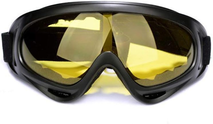 Gafas de motocicleta  Juego de 5  Dirt Bike ATV Motocross Anti-UV 400 Gafas tácticas militares para hombres, mujeres, niños, jóvenes y adultos